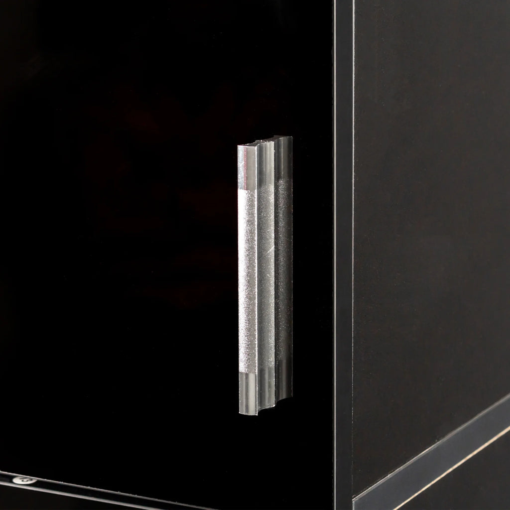 Slim Tall Storage Cabinet, Pantry Cabinet with Doors Shelves Small Space for Kitchen Living Room Bathroom