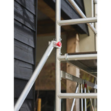 Load image into Gallery viewer, chafaudage tlescopique 7,80m Aluminium - dmontable chafaudage mobile -