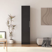 Load image into Gallery viewer, Slim Tall Storage Cabinet, Pantry Cabinet with Doors Shelves Small Space for Kitchen Living Room Bathroom