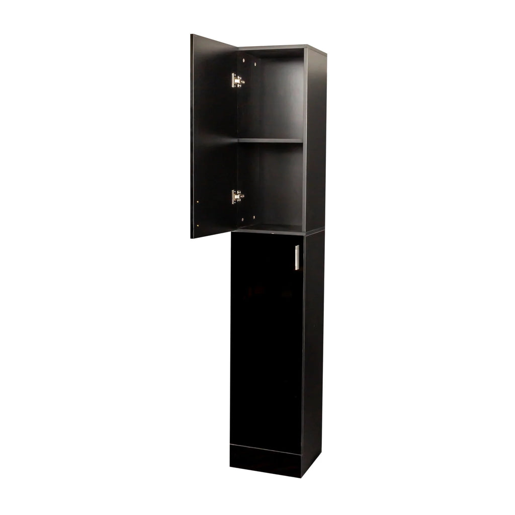 Slim Tall Storage Cabinet, Pantry Cabinet with Doors Shelves Small Space for Kitchen Living Room Bathroom
