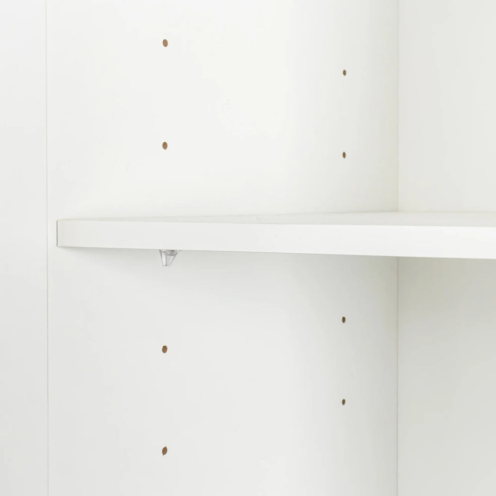 Slim Tall Storage Cabinet, Pantry Cabinet with Doors Shelves Small Space for Kitchen Living Room Bathroom