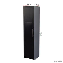 Load image into Gallery viewer, Slim Tall Storage Cabinet, Pantry Cabinet with Doors Shelves Small Space for Kitchen Living Room Bathroom