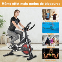 Load image into Gallery viewer, Vlo d檃ppartement silencieux avec roue et guidon en acier -