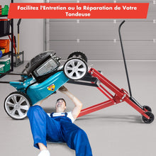 Load image into Gallery viewer, Cric de Levage pour Tondeuse  Gazon pour Tracteurs et Tondeuses  Gazon Autoportes  Rayon de Braquage Nul Capacit de 227 Kg -