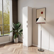 Load image into Gallery viewer, Slim Tall Storage Cabinet, Pantry Cabinet with Doors Shelves Small Space for Kitchen Living Room Bathroom