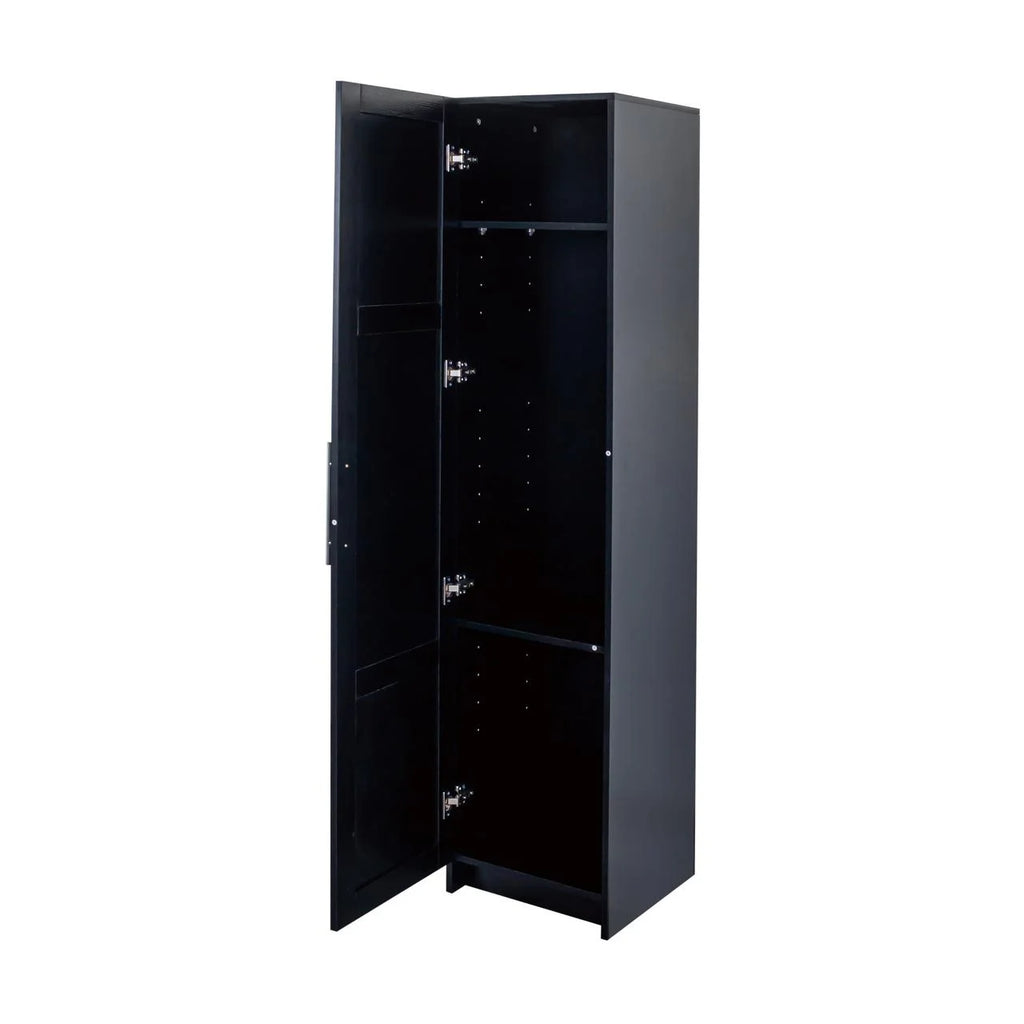 Slim Tall Storage Cabinet, Pantry Cabinet with Doors Shelves Small Space for Kitchen Living Room Bathroom